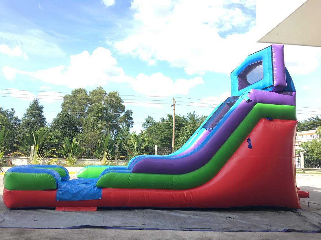 Buffalo Bounce House Inflatable Slide